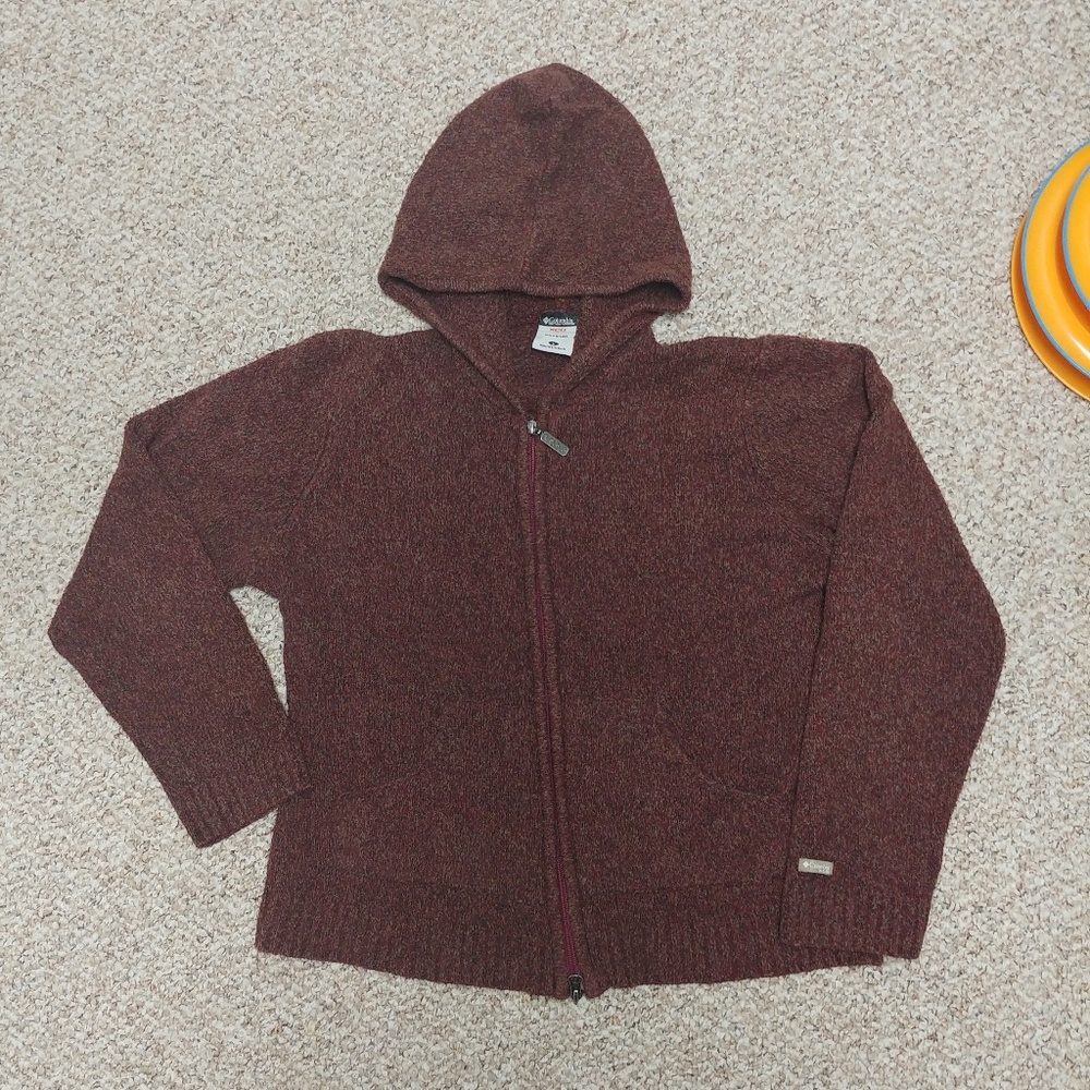 Columbia Women's Hooded Sweater Size Large